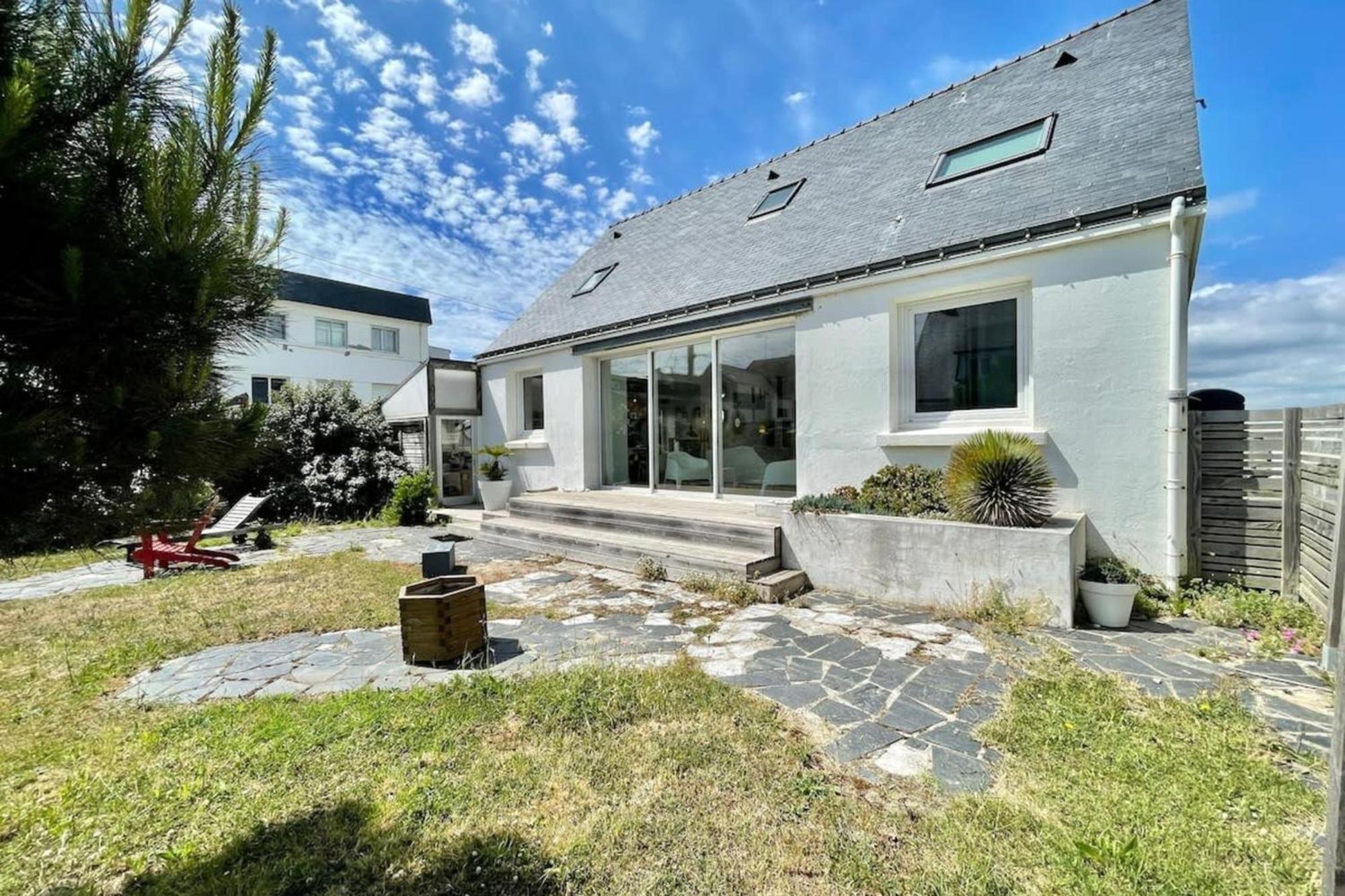 Maison Ultra Coconning Jardin - Face aux plages Ploemeur Extérieur photo