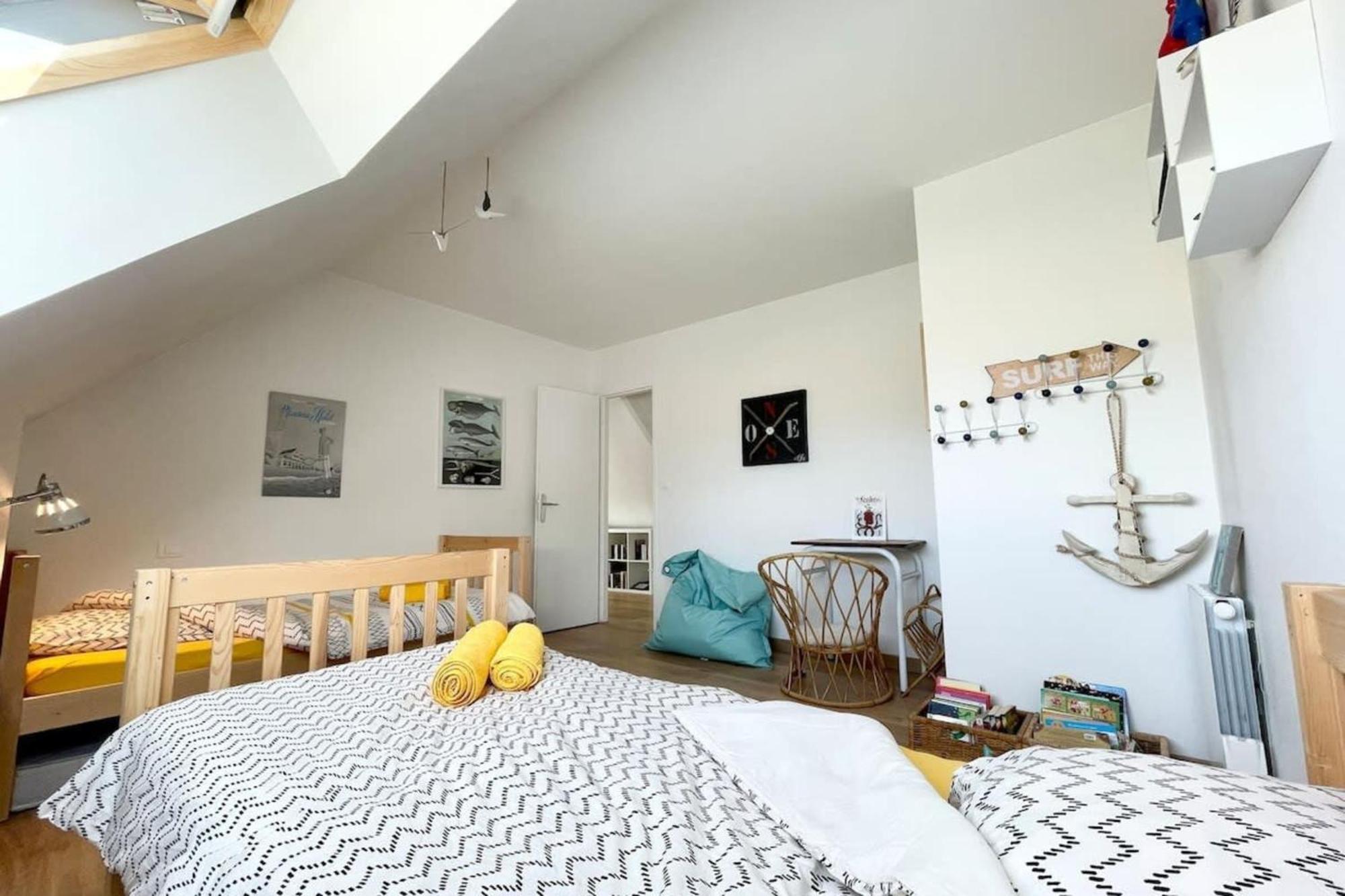 Maison Ultra Coconning Jardin - Face aux plages Ploemeur Extérieur photo