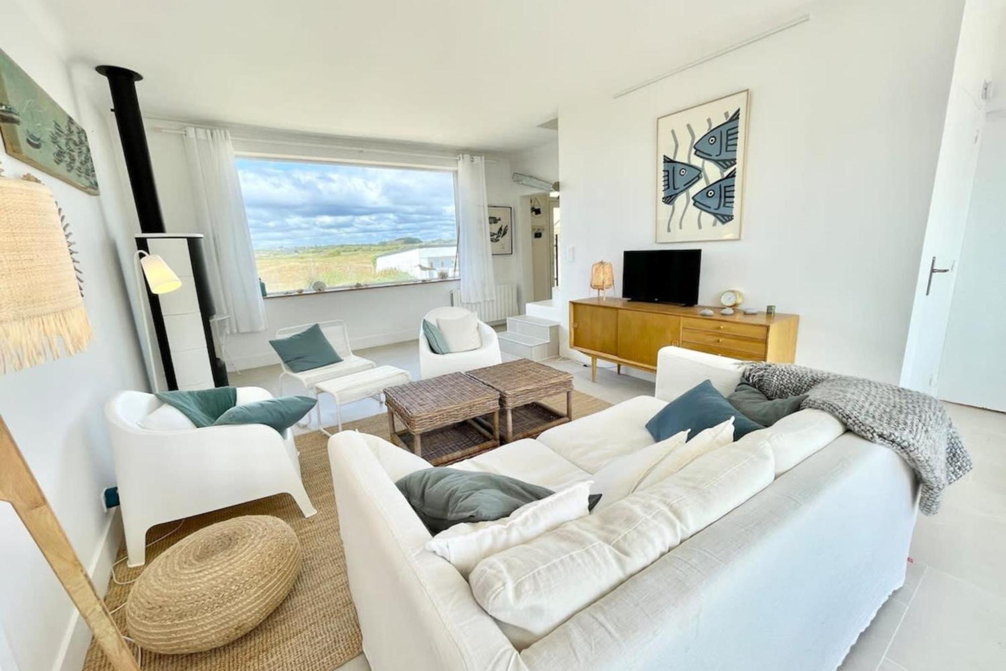 Maison Ultra Coconning Jardin - Face aux plages Ploemeur Extérieur photo